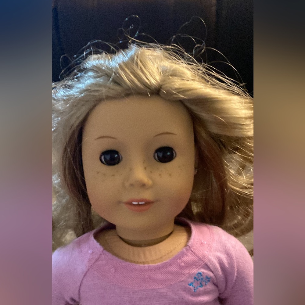 American girl doll from the American girl doll store is in great condition